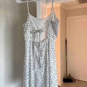 Polka dot skater dress! Work once!